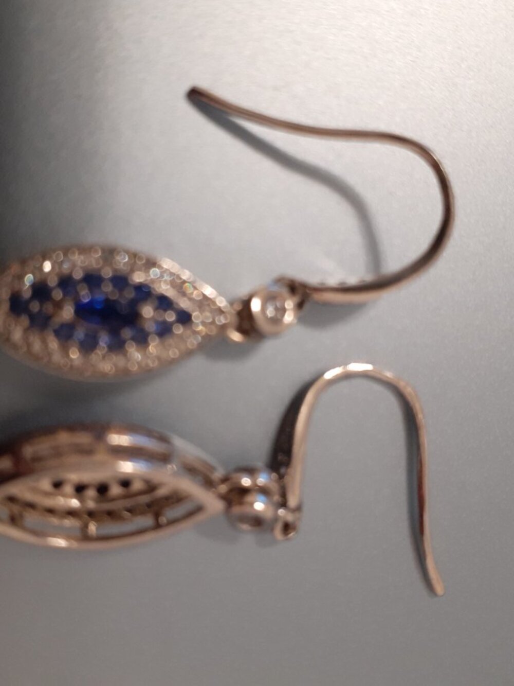 GORGEOUS EVIL EYE EARRINGS ROSS SIMONS JEWELRY 2015 EXTREMELY RARE, VERY RARE NE - Picture 7 of 14